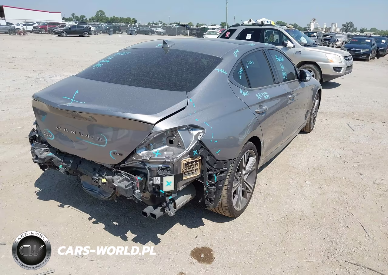2024 Genesis G70 3.3T Rwd Sport Advanced VIN:KMTG54SE6RU141534 - 4