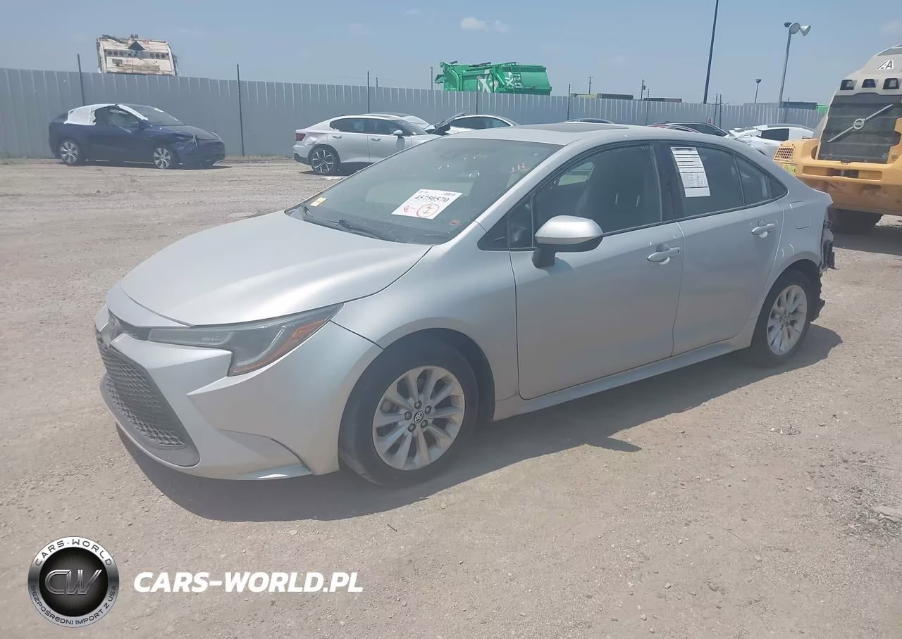 2020 Toyota Corolla Le VIN:5YFHPRAE0LP025049 - 2