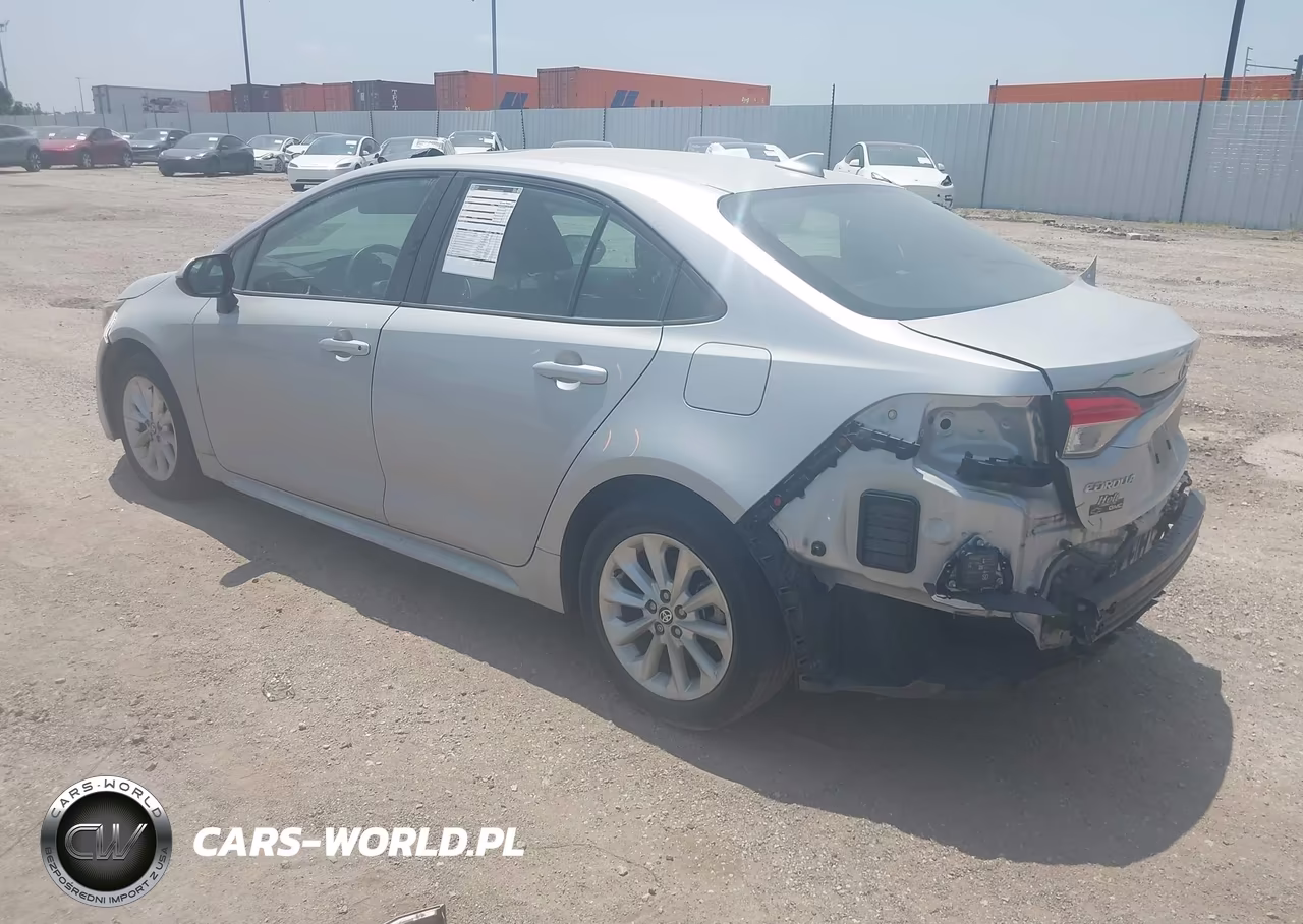 2020 Toyota Corolla Le VIN:5YFHPRAE0LP025049 - 3