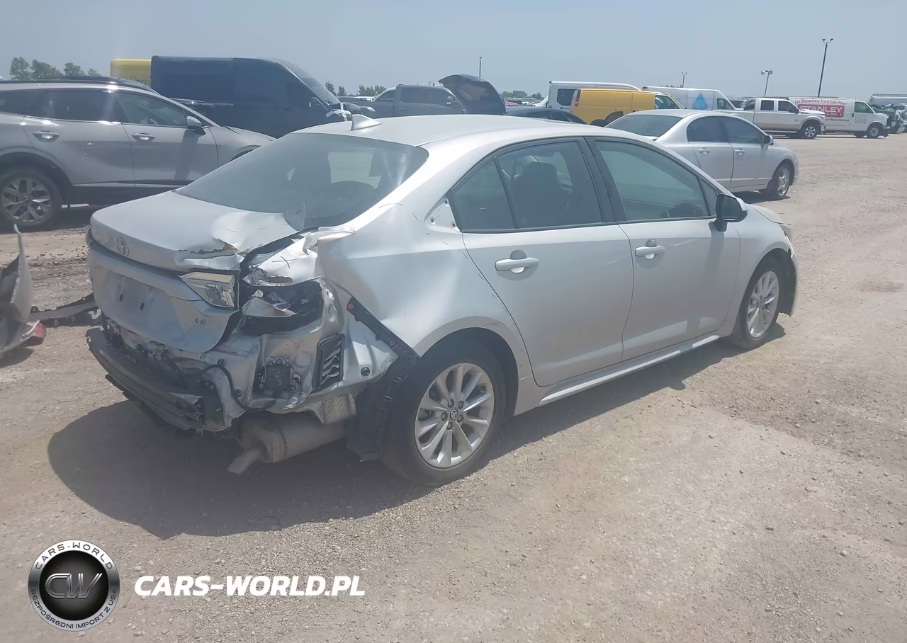 2020 Toyota Corolla Le VIN:5YFHPRAE0LP025049 - 4