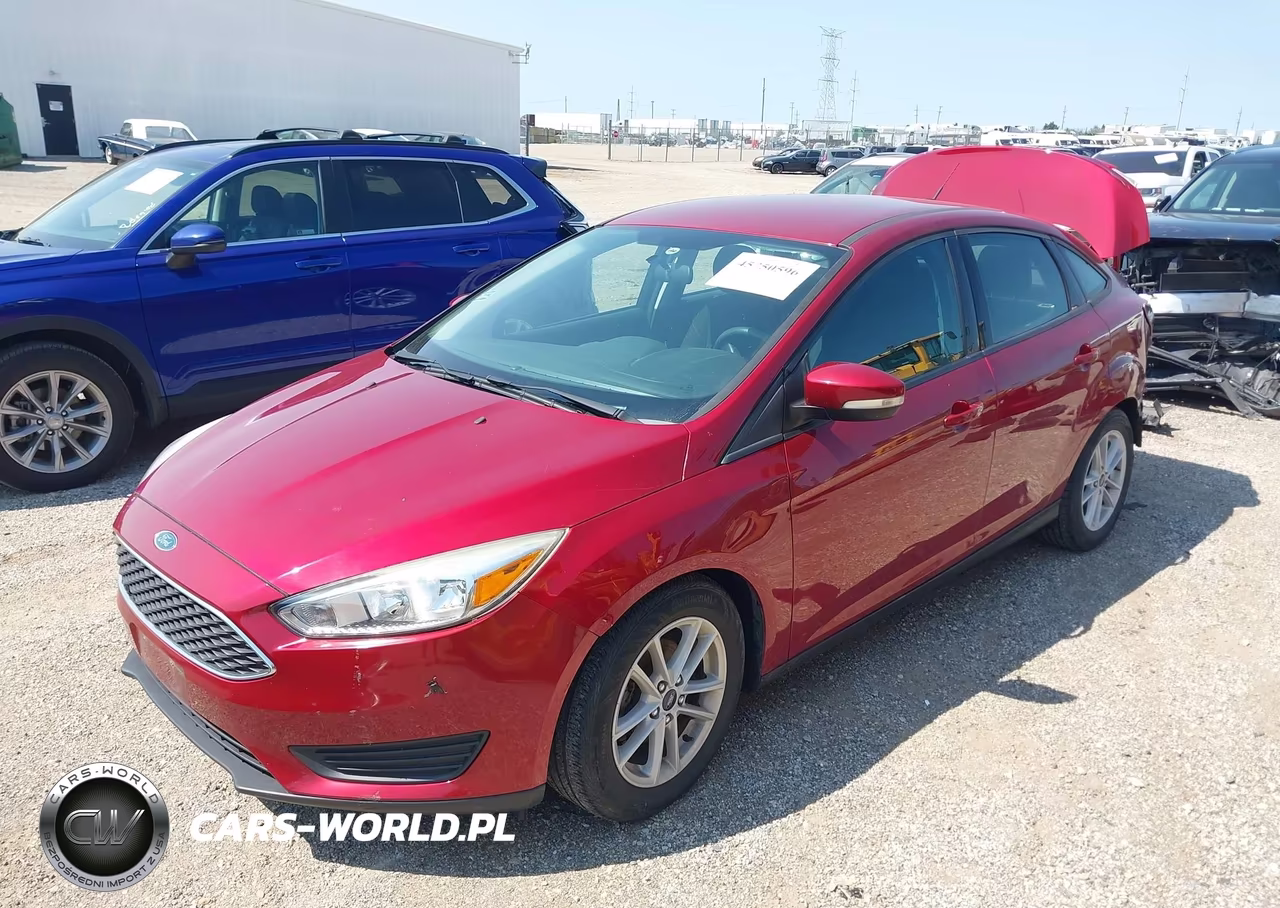 2017 Ford Focus Se VIN:1FADP3F26HL346609 - 2