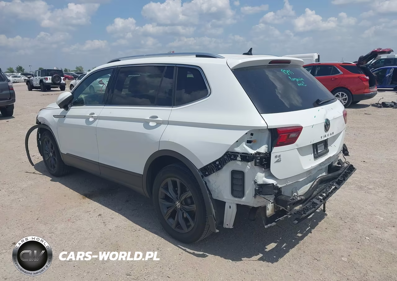 2022 Volkswagen Tiguan 2.0T Se VIN:3VV2B7AXXNM091582 - 3