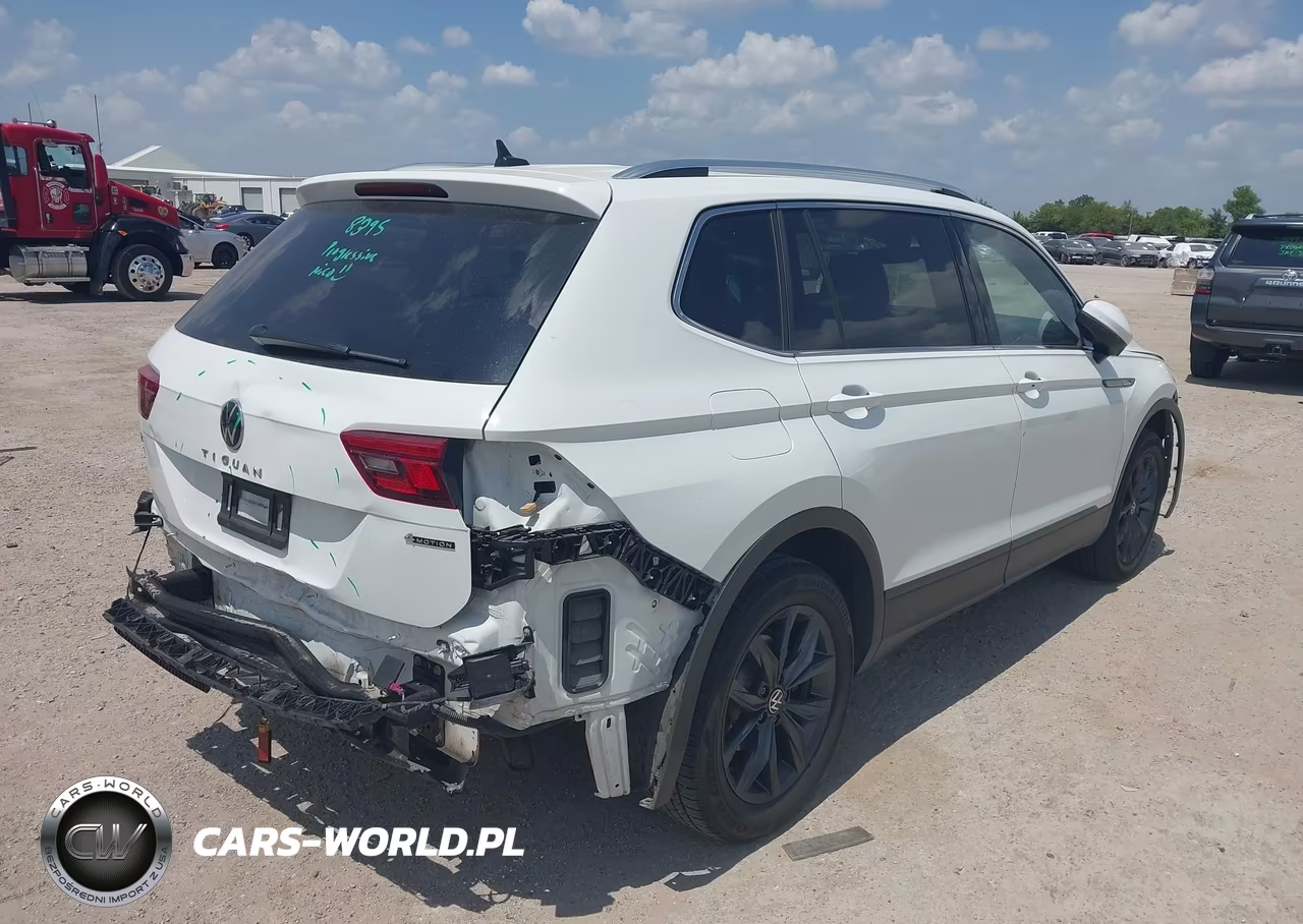 2022 Volkswagen Tiguan 2.0T Se VIN:3VV2B7AXXNM091582 - 4