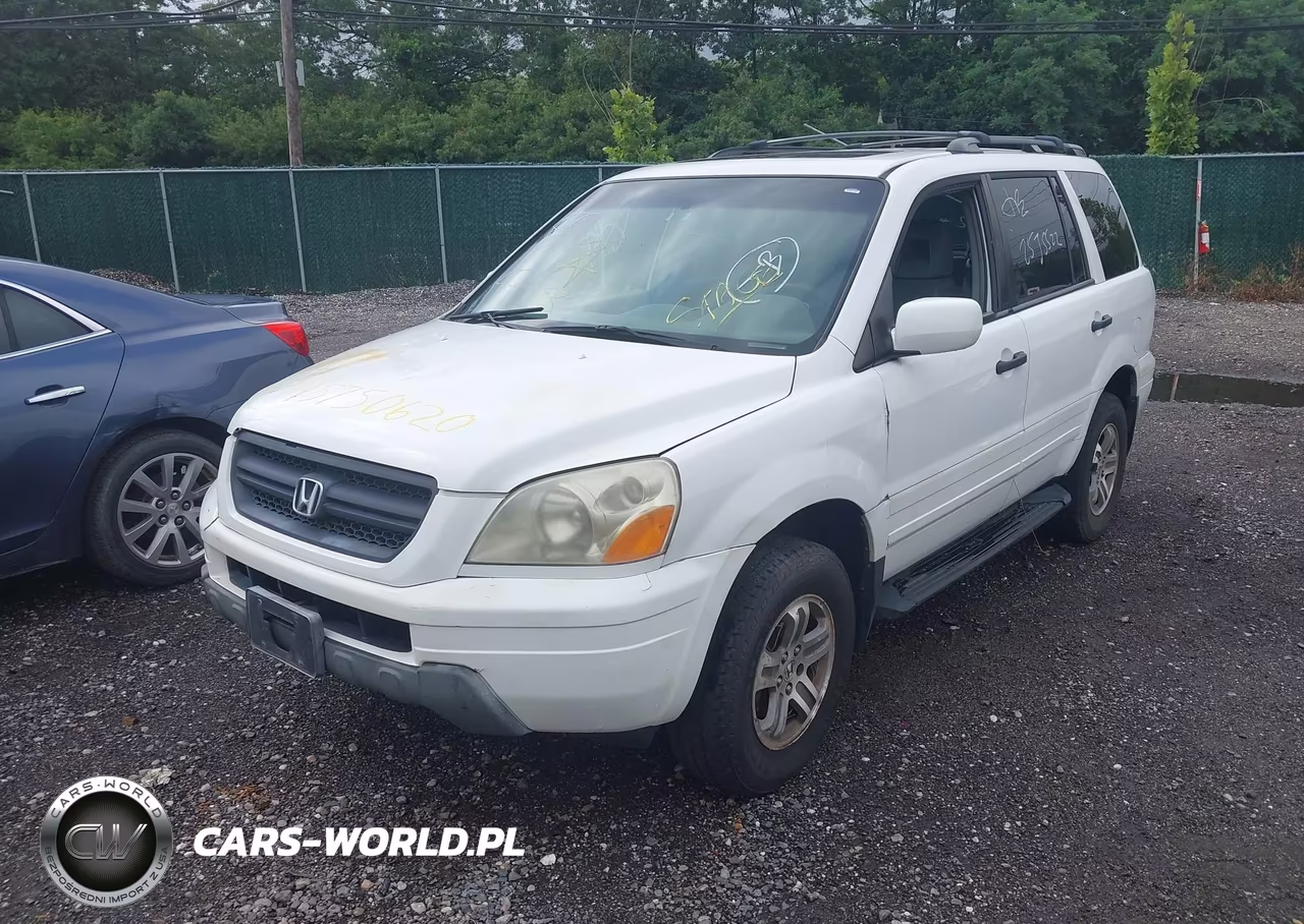 2005 Honda Pilot Ex-L VIN:2HKYF187X5H546016 - 2