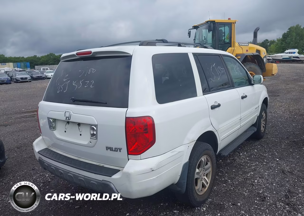 2005 Honda Pilot Ex-L VIN:2HKYF187X5H546016 - 4