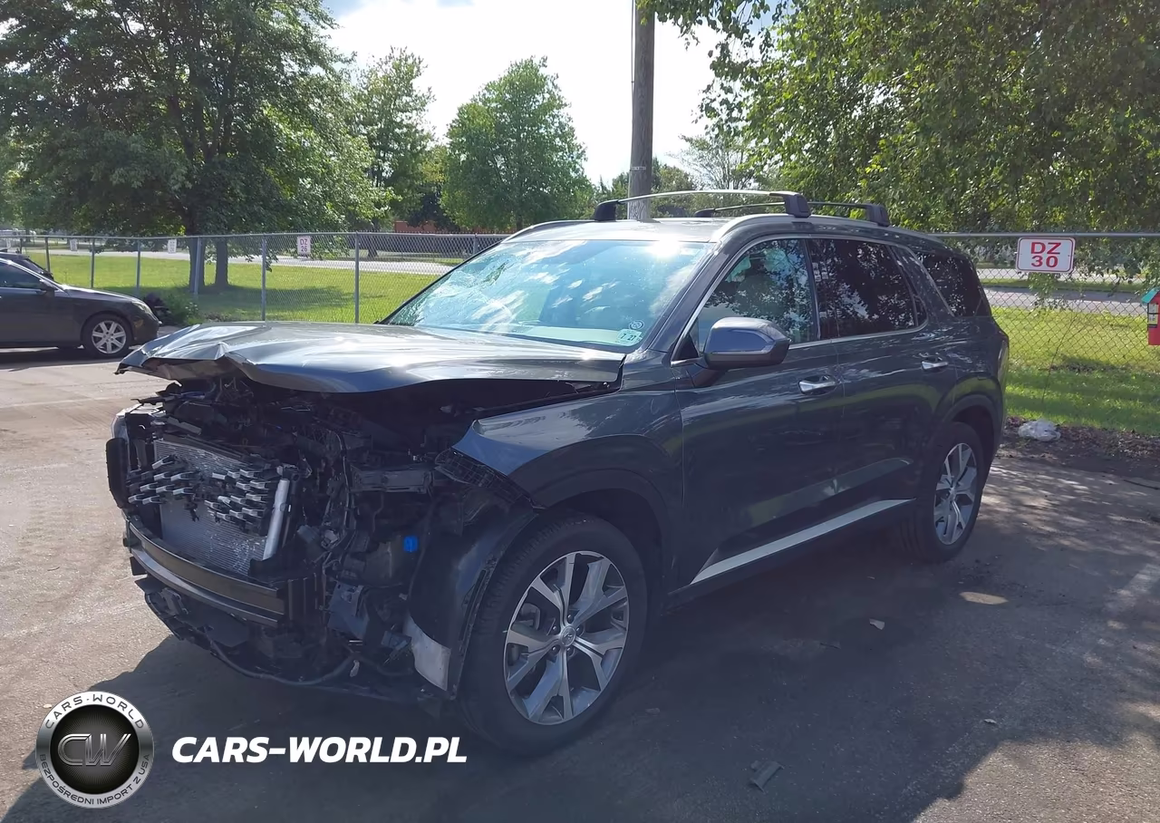 2022 Hyundai Palisade Sel VIN:KM8R4DHE7NU483811 - 2