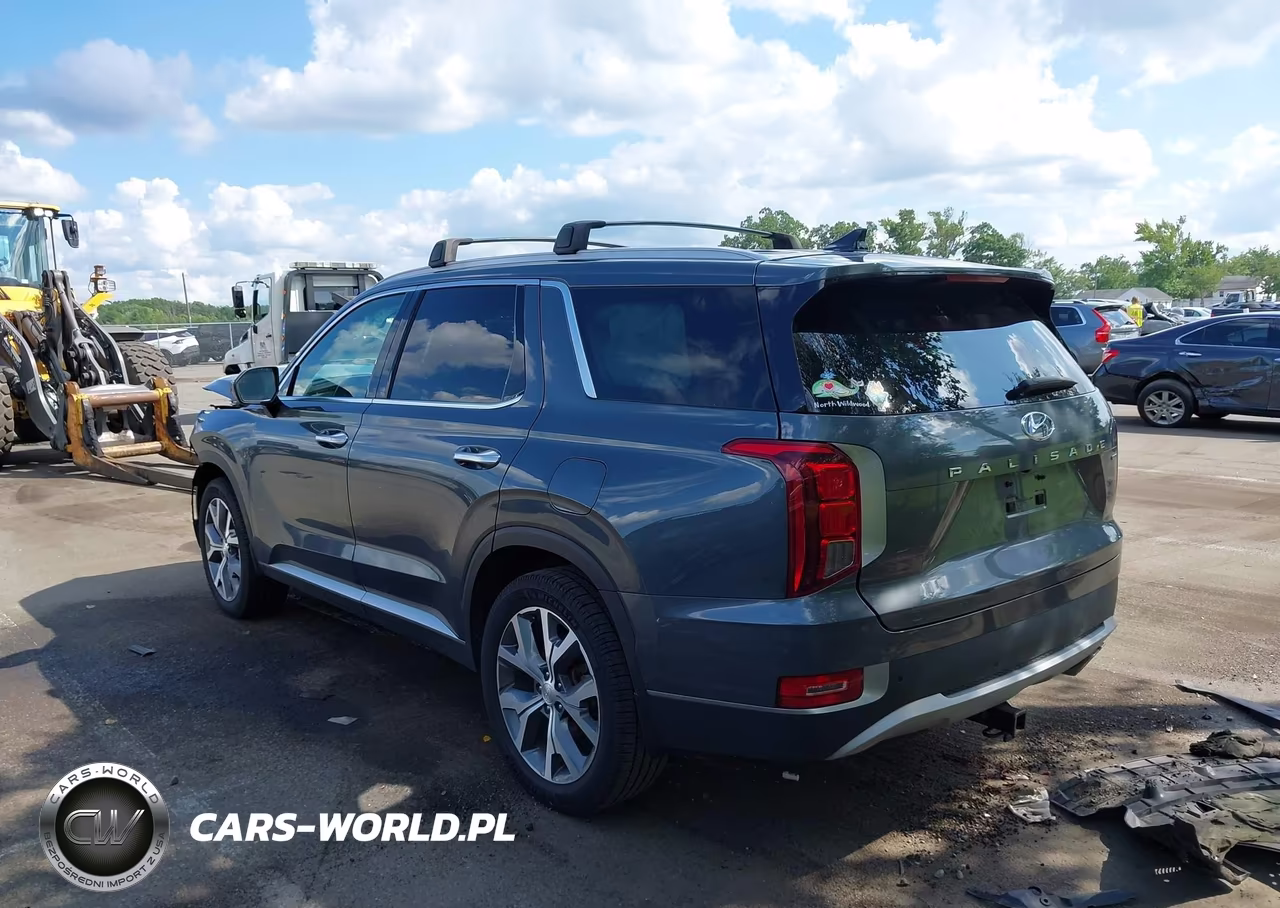 2022 Hyundai Palisade Sel VIN:KM8R4DHE7NU483811 - 3