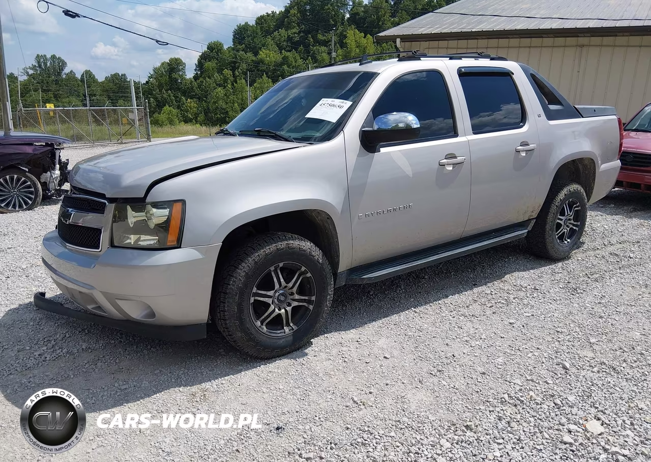2007 Chevrolet Avalanche 1500 Lt VIN:3GNEC12057G178550 - 2