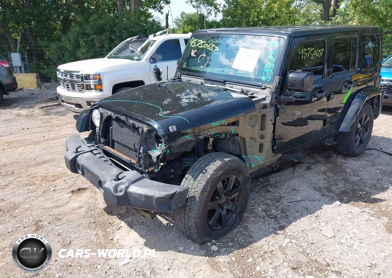 2014 Jeep Wrangler Unlimited Altitude VIN:1C4BJWEG4EL282874 - 2