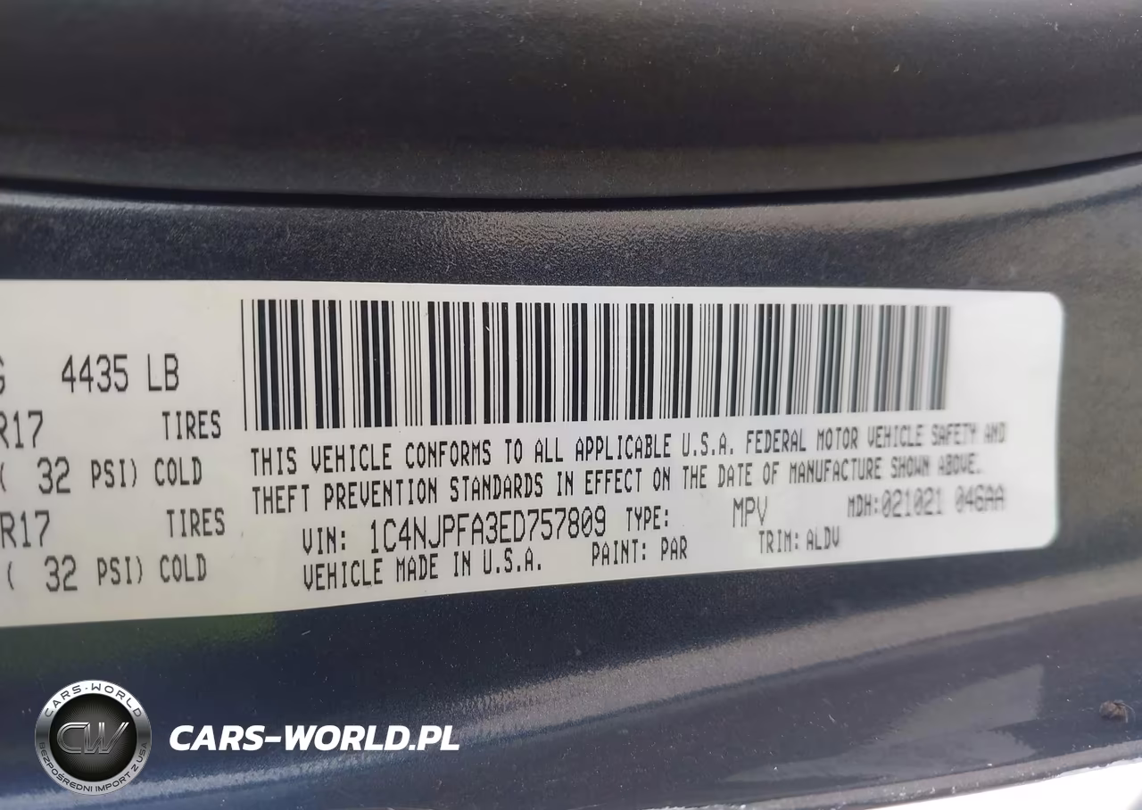 2014 Jeep Patriot High Altitude VIN:1C4NJPFA3ED757809 - 9