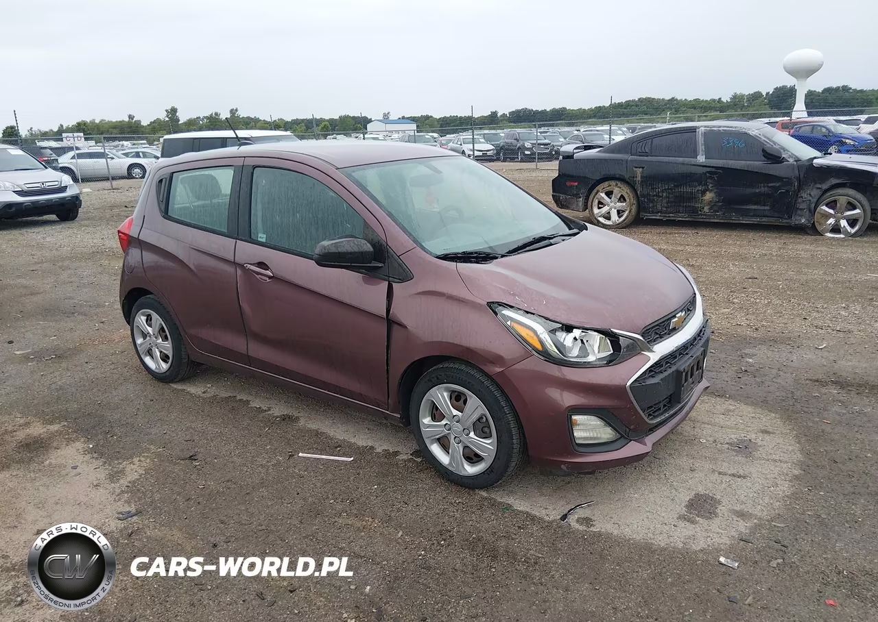 2021 Chevrolet Spark Fwd Ls Automatic VIN:KL8CB6SA0MC712392 - 1