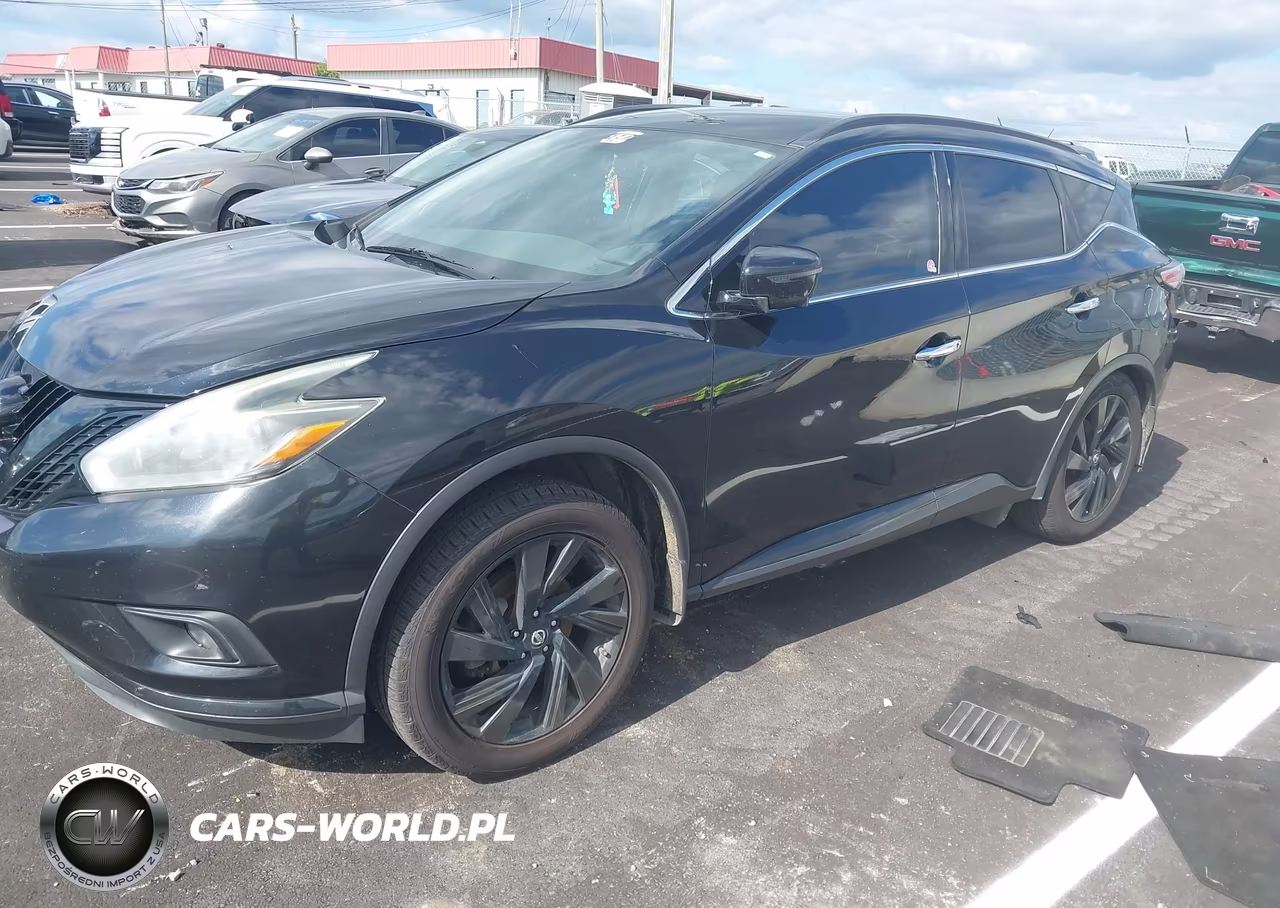 2018 Nissan Murano Sl VIN:5N1AZ2MH3JN134135 - 2