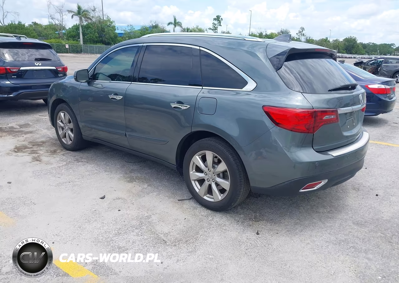 2016 Acura Mdx Advance Entertainment Packages-Advance Package VIN:5FRYD4H94GB028797 - 3