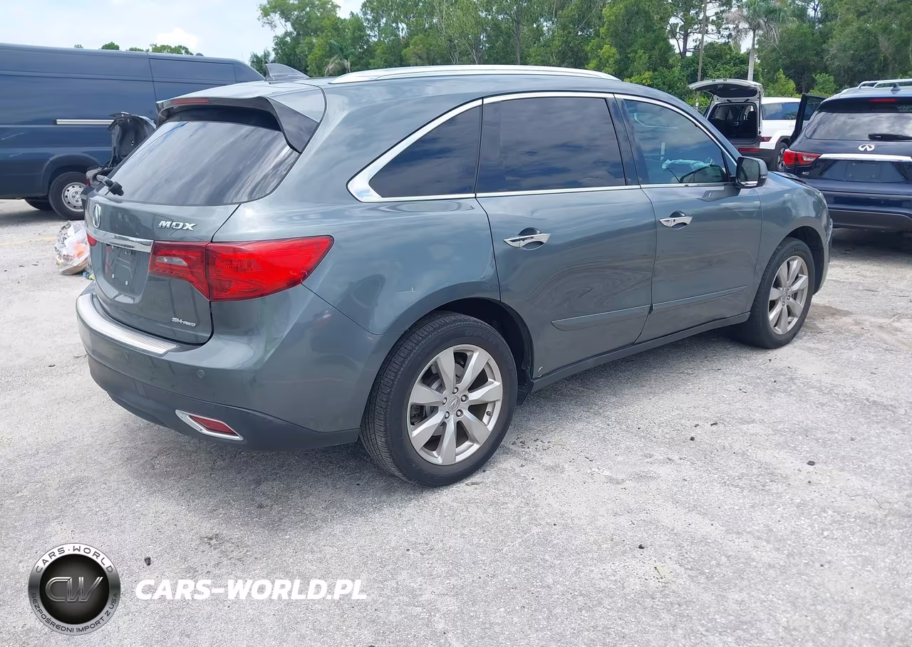 2016 Acura Mdx Advance Entertainment Packages-Advance Package VIN:5FRYD4H94GB028797 - 4