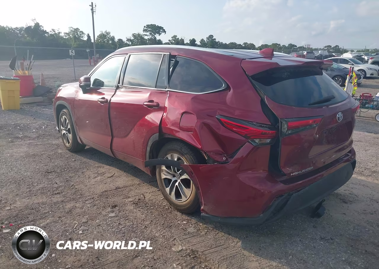 2020 Toyota Highlander Xle VIN:5TDGZRAH2LS505178 - 3