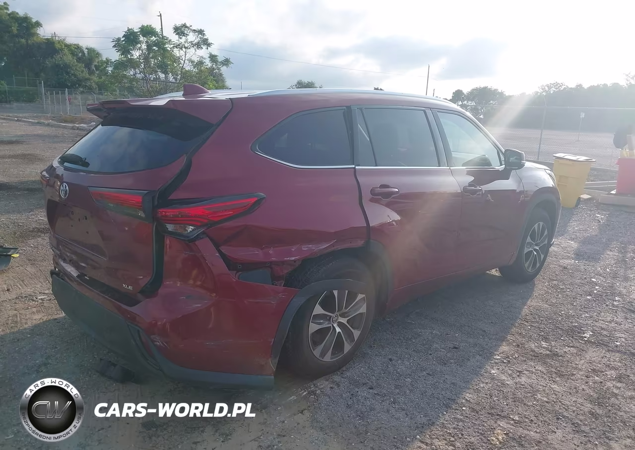 2020 Toyota Highlander Xle VIN:5TDGZRAH2LS505178 - 4