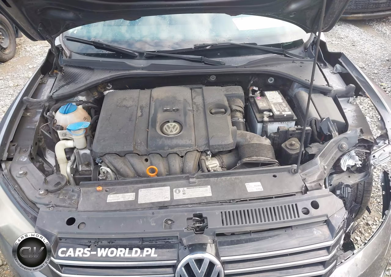 2013 Volkswagen Passat 2.5L Se VIN:1VWBP7A35DC082993 - 10