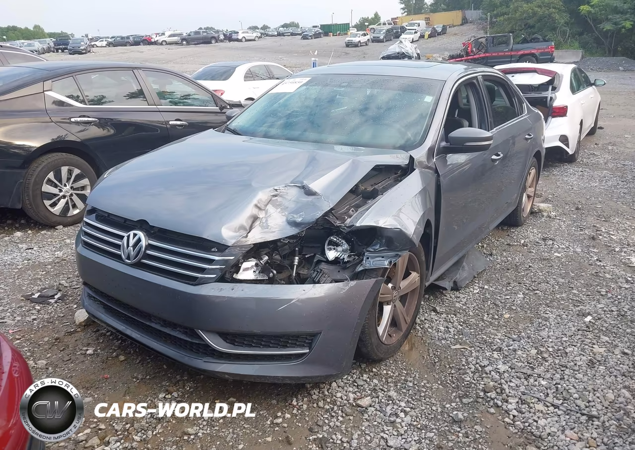 2013 Volkswagen Passat 2.5L Se VIN:1VWBP7A35DC082993 - 2