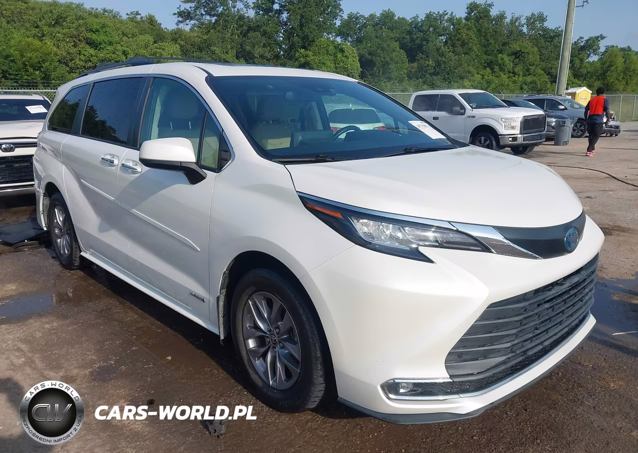 2021 Toyota Sienna Xle VIN:5TDYRKEC6MS054302 - 1