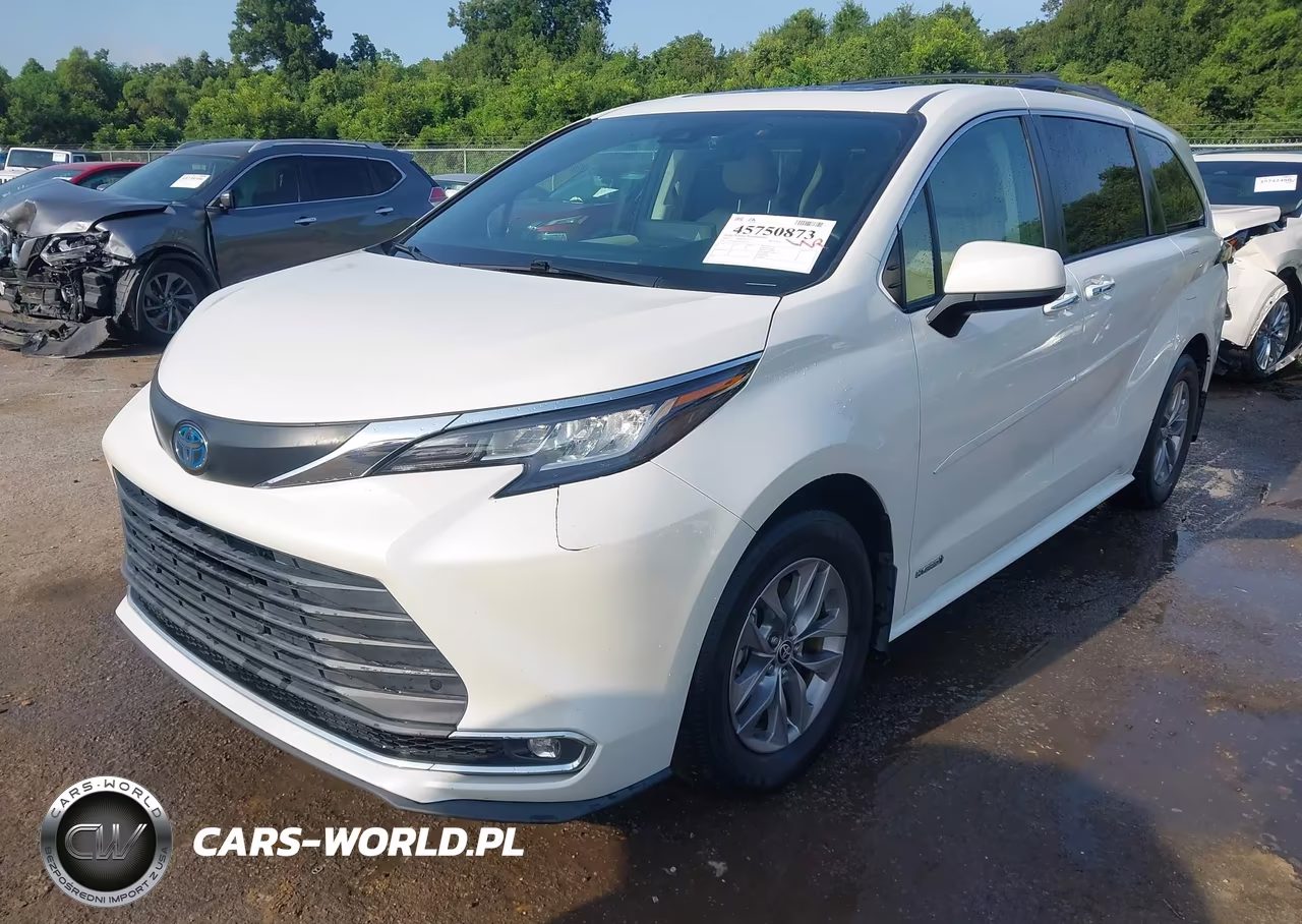 2021 Toyota Sienna Xle VIN:5TDYRKEC6MS054302 - 2
