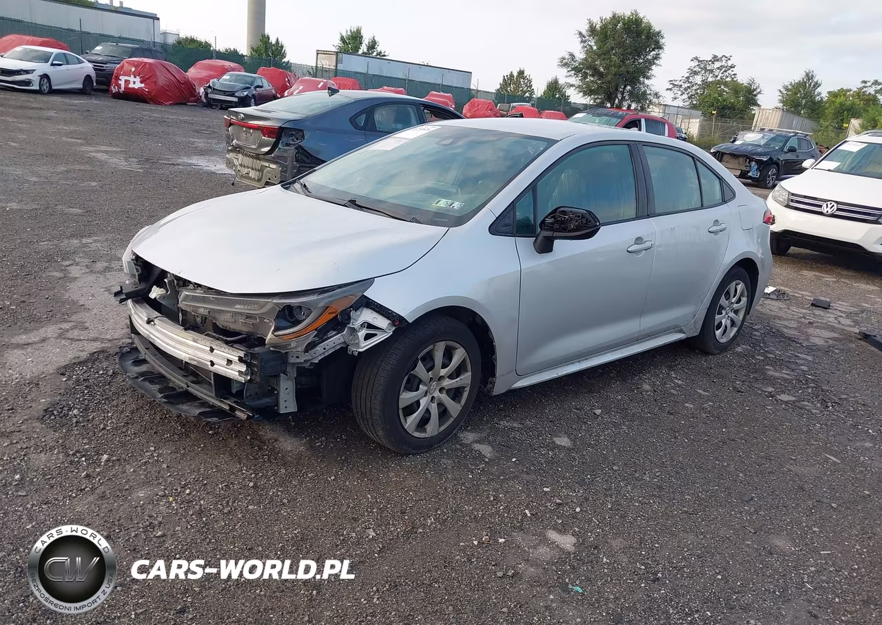 2020 Toyota Corolla Le VIN:5YFEPRAE5LP141530 - 2
