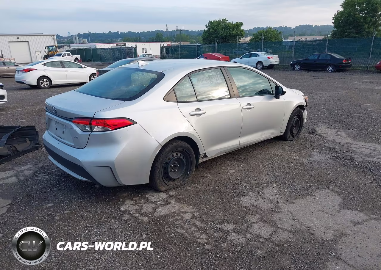 2020 Toyota Corolla Le VIN:5YFEPRAE5LP141530 - 4