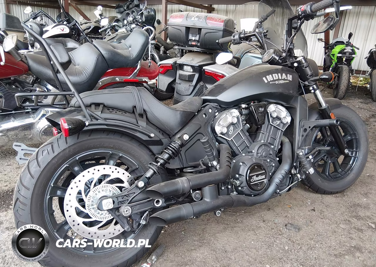 2019 Indian Motorcycle Co. Scout Bobber Abs VIN:56KMTA000K3143556 - 4
