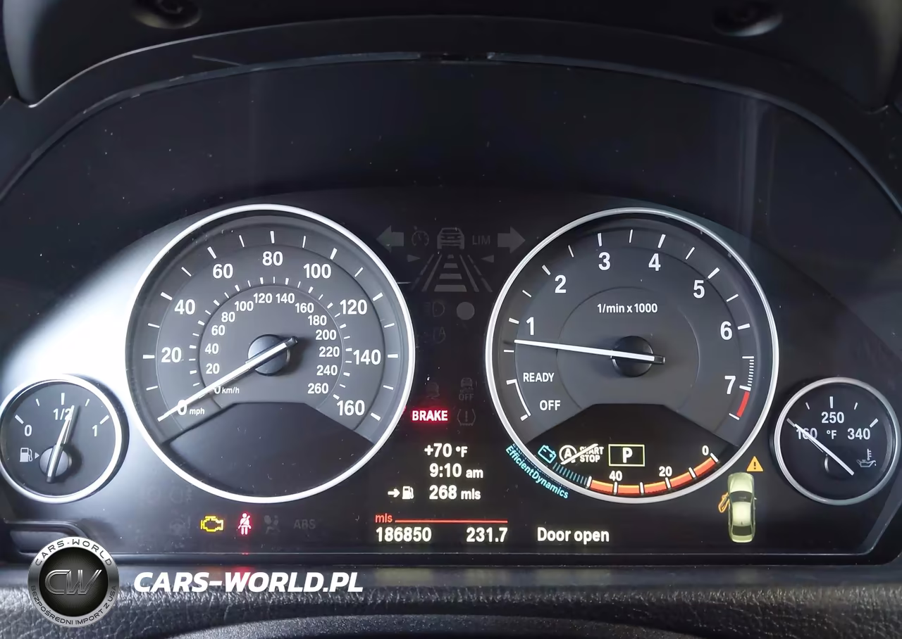 2013 BMW 328I VIN:WBA3C1C58DF438296 - 7