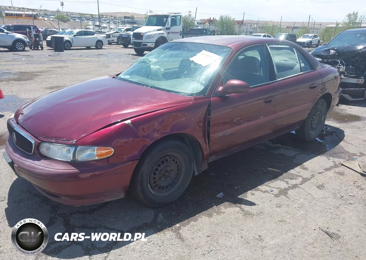 2002 Buick Century Custom VIN:2G4WS52J021237274 - 2