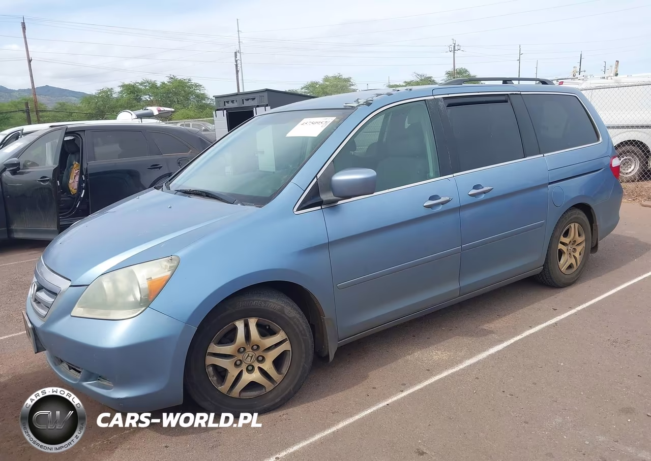2005 Honda Odyssey Ex VIN:5FNRL38485B072810 - 2