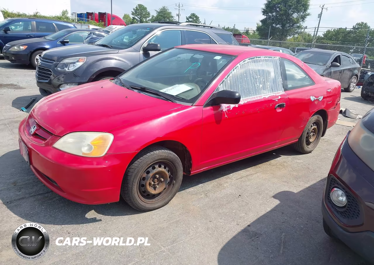2001 Honda Civic Lx VIN:1HGEM22541L056779 - 2