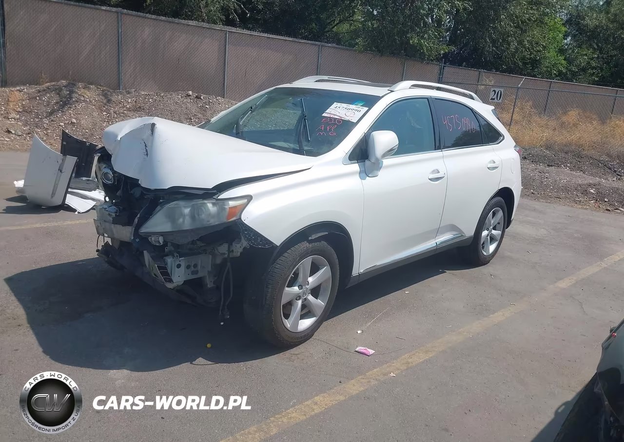 2012 Lexus Rx 350 VIN:2T2BK1BA5CC137553 - 2