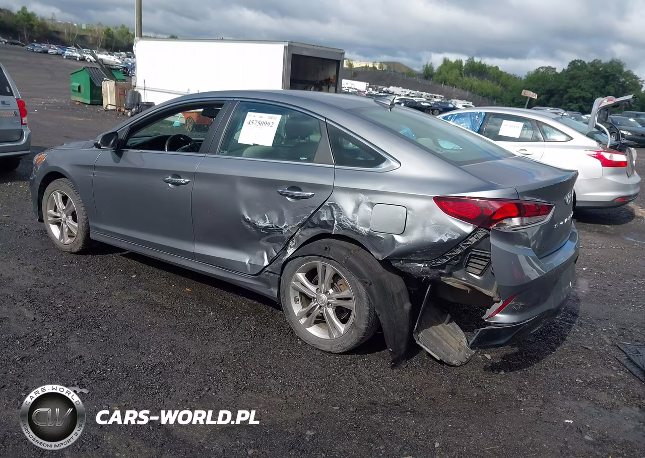 2019 Hyundai Sonata Sel VIN:5NPE34AF4KH767086 - 3