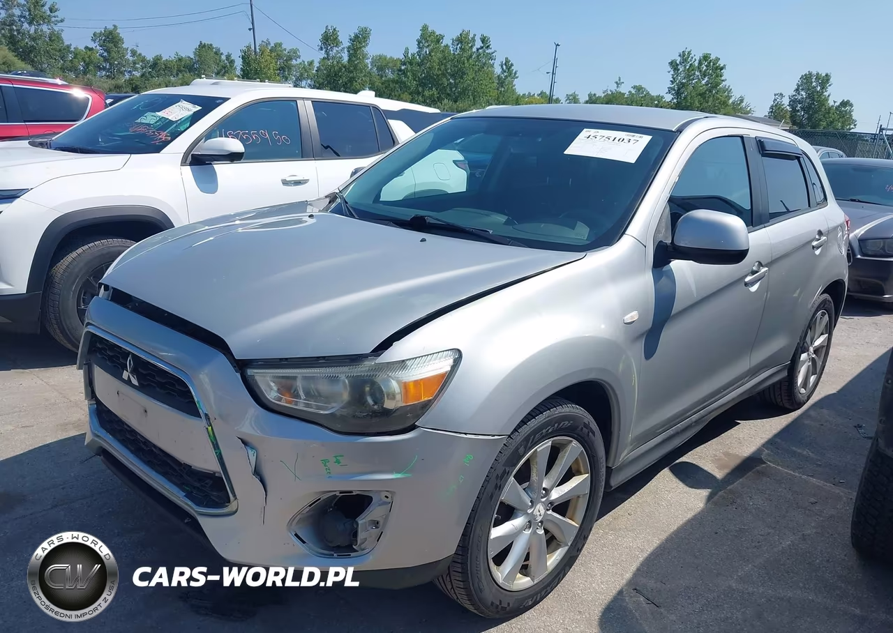 2014 Mitsubishi Outlander Sport Es VIN:4A4AR3AU6EE021077 - 2
