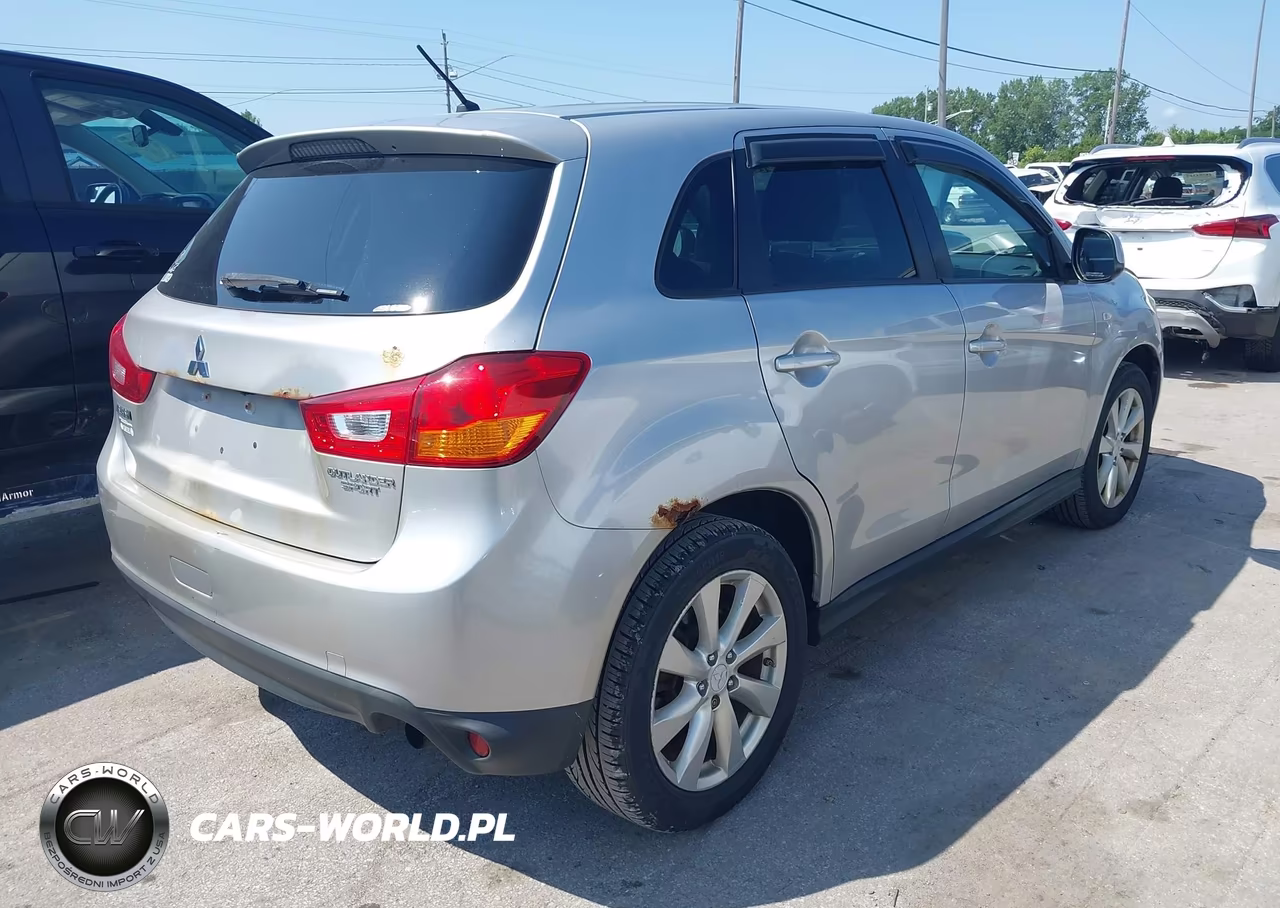 2014 Mitsubishi Outlander Sport Es VIN:4A4AR3AU6EE021077 - 4