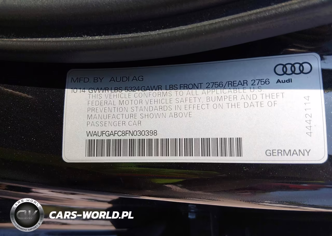 2015 Audi A6 3.0T Premium Plus VIN:WAUFGAFC8FN030398 - 9