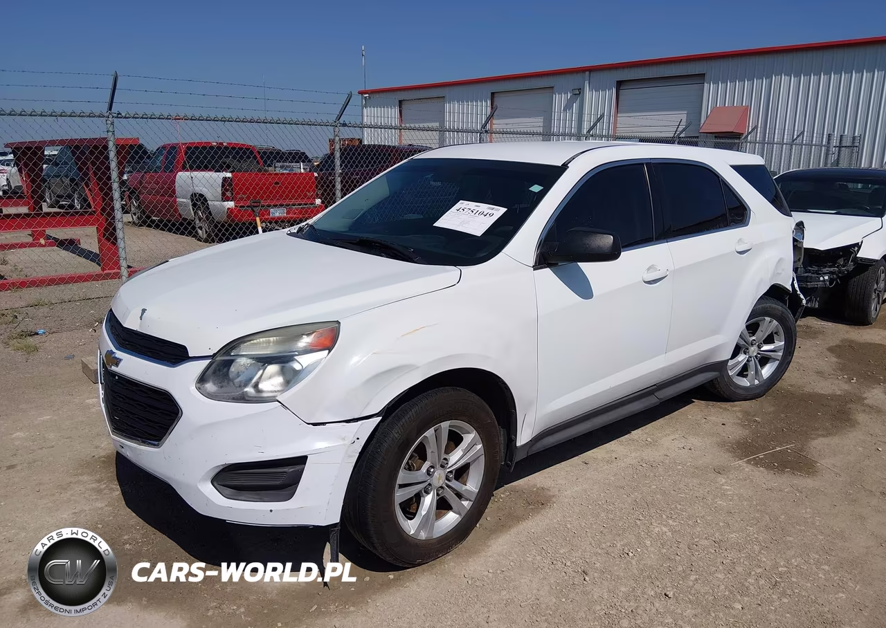 2016 Chevrolet Equinox Ls VIN:2GNALBEK5G6225699 - 2
