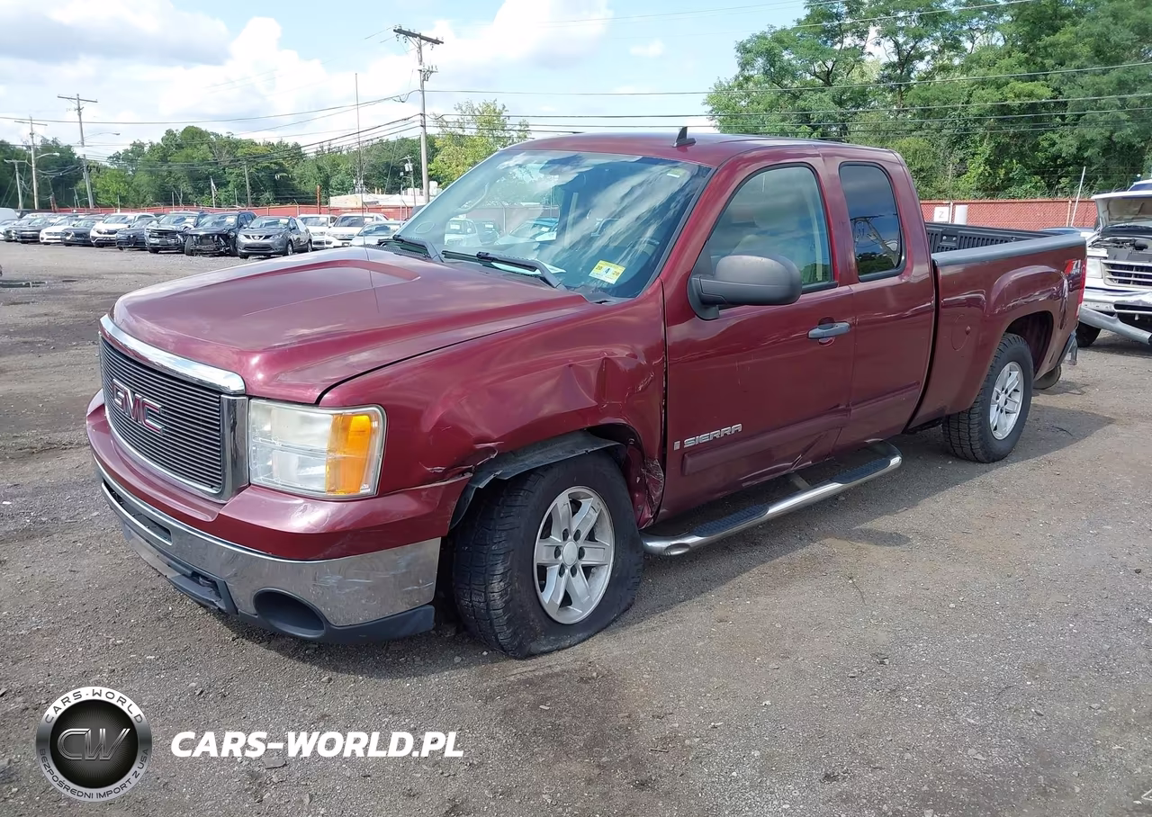 2009 GMC Sierra 1500 Sle VIN:1GTEK29039Z176788 - 2