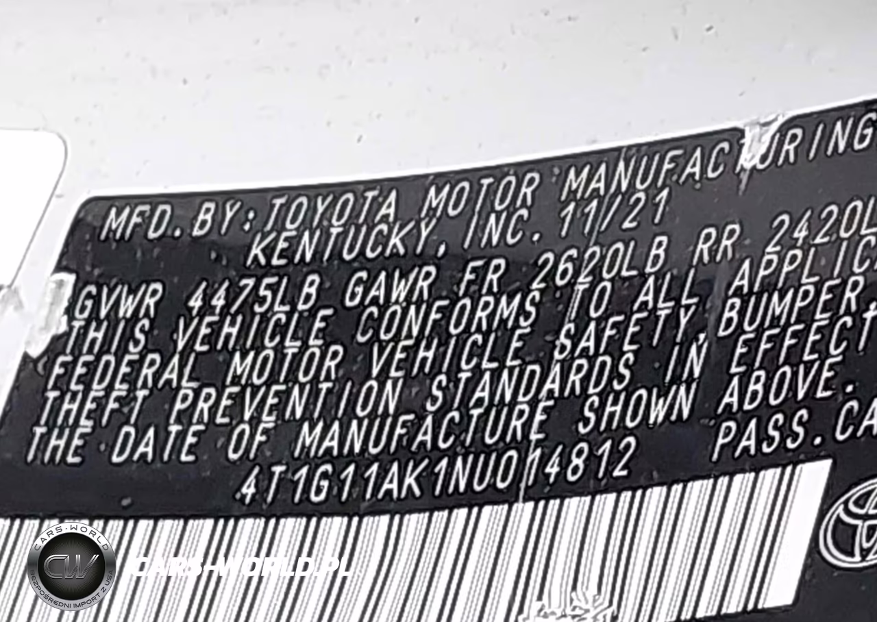 2022 Toyota Camry Se VIN:4T1G11AK1NU014812 - 9