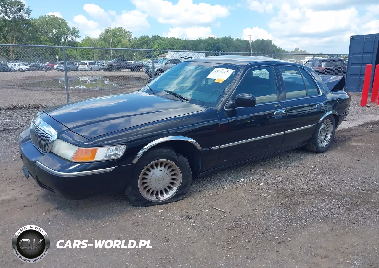 2002 Mercury Grand Marquis Ls VIN:2MEFM75W72X651648 - 2