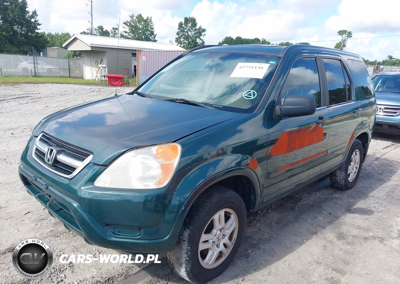 2002 Honda Cr-V Ex VIN:SHSRD78842U003544 - 2
