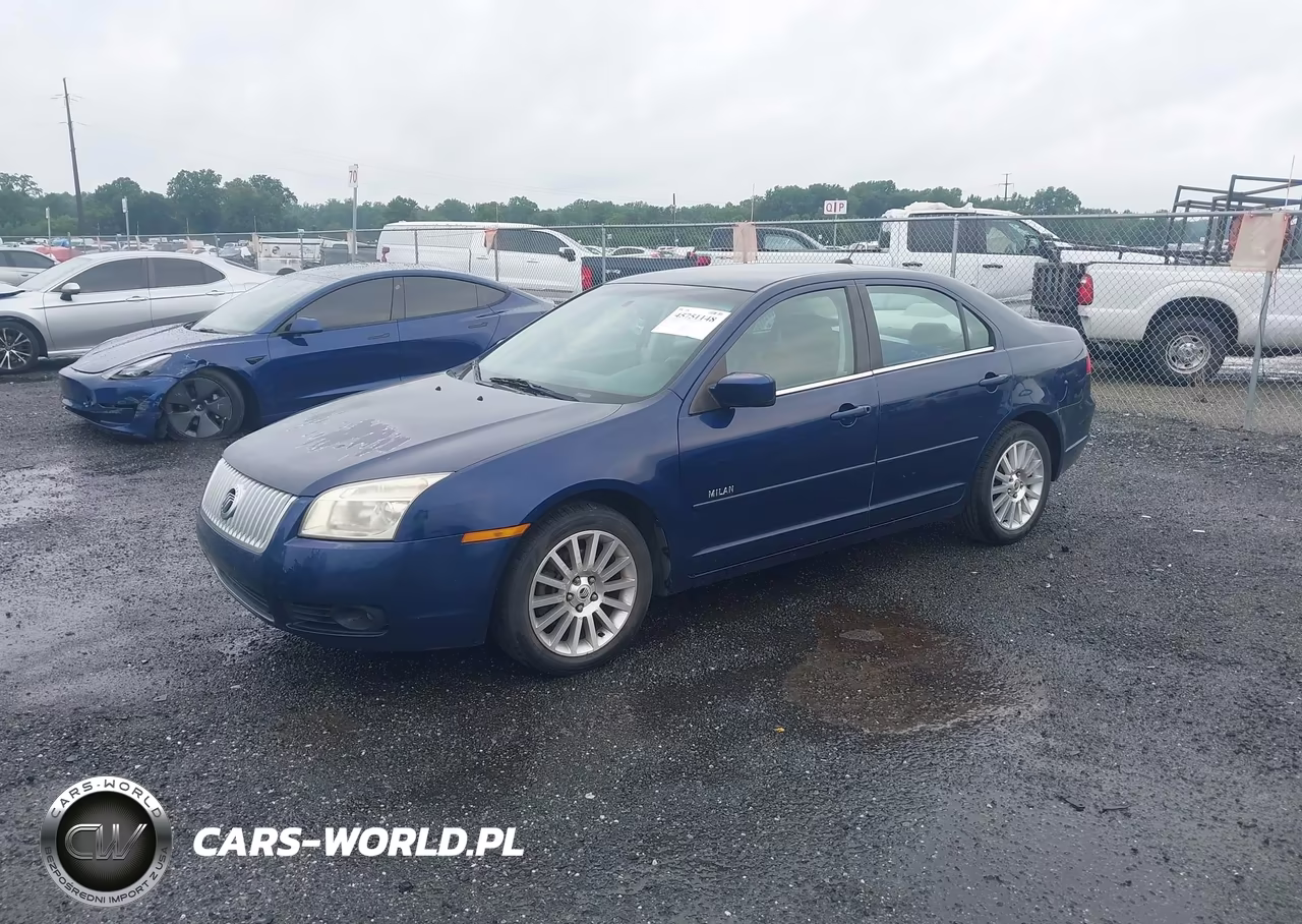 2007 Mercury Milan Premier VIN:3MEHM08Z17R652337 - 2
