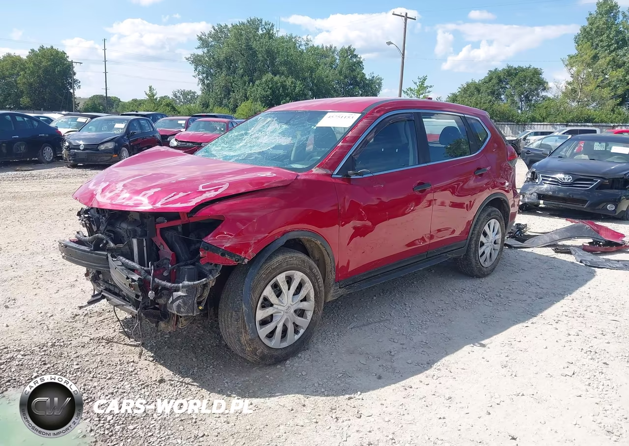 2017 Nissan Rogue S VIN:JN8AT2MV2HW266873 - 2