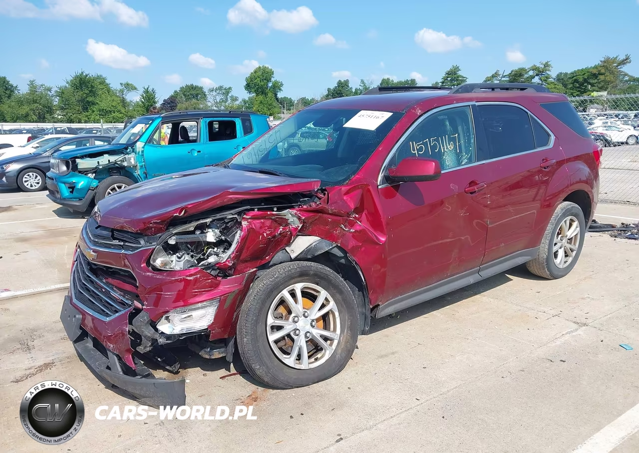 2016 Chevrolet Equinox Lt VIN:2GNALCEK7G1144044 - 2