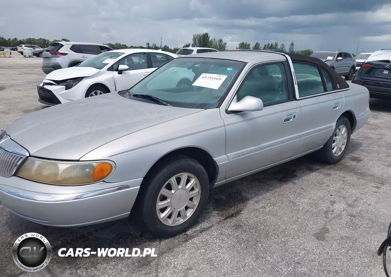 2001 Lincoln Continental VIN:1LNHM97V91Y649260 - 2