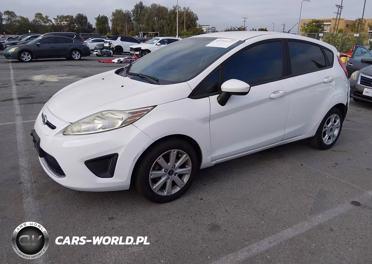 2012 Ford Fiesta Se VIN:3FADP4EJXCM162697 - 2