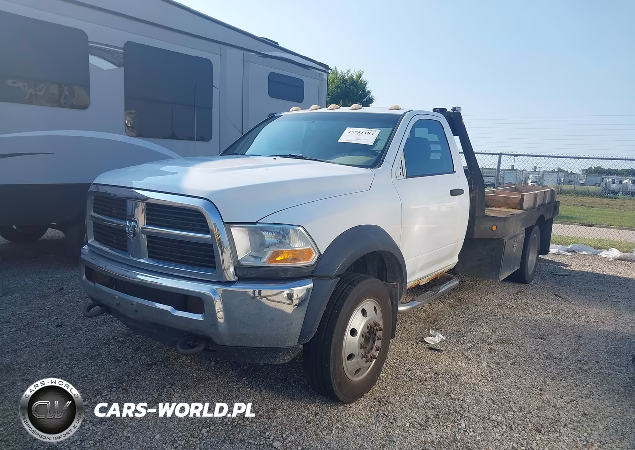 2011 Ram Ram 4500 Hd Chassis St-Slt VIN:3D6WU6EL2BG502747 - 2