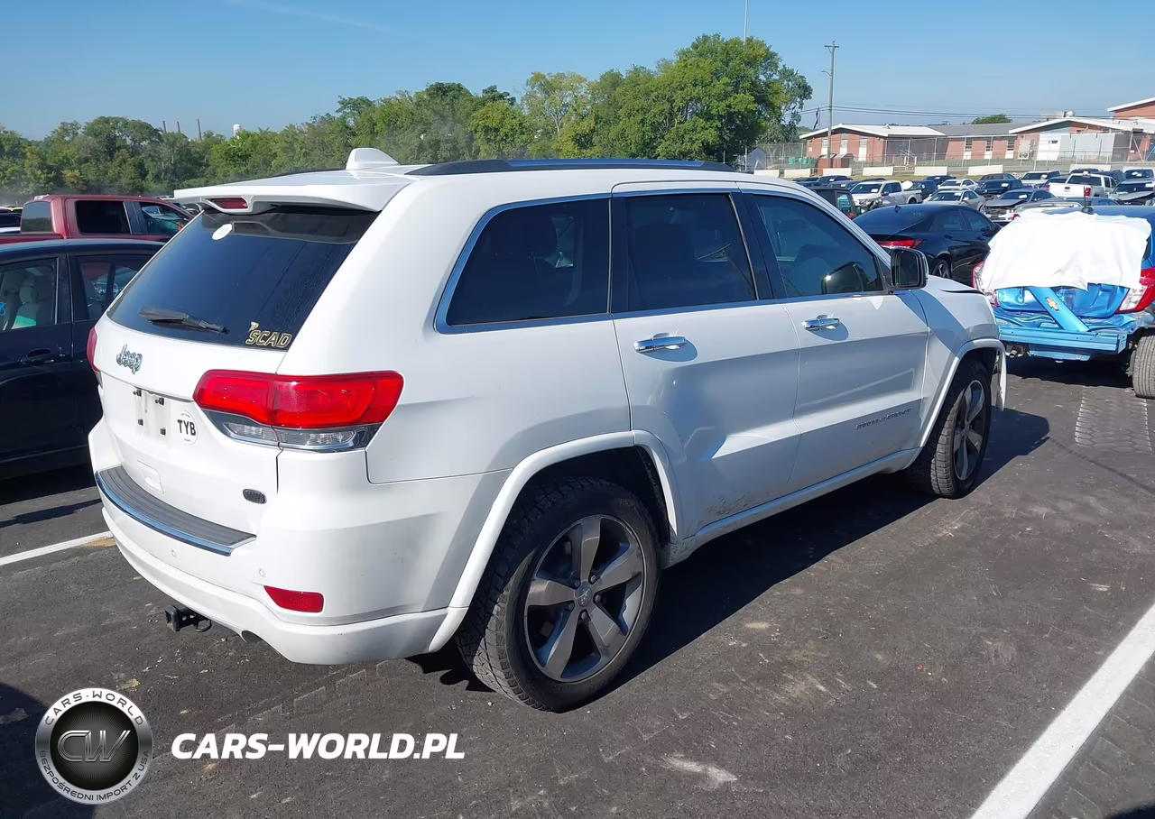 2015 Jeep Grand Cherokee Overland VIN:1C4RJECG3FC798477 - 4