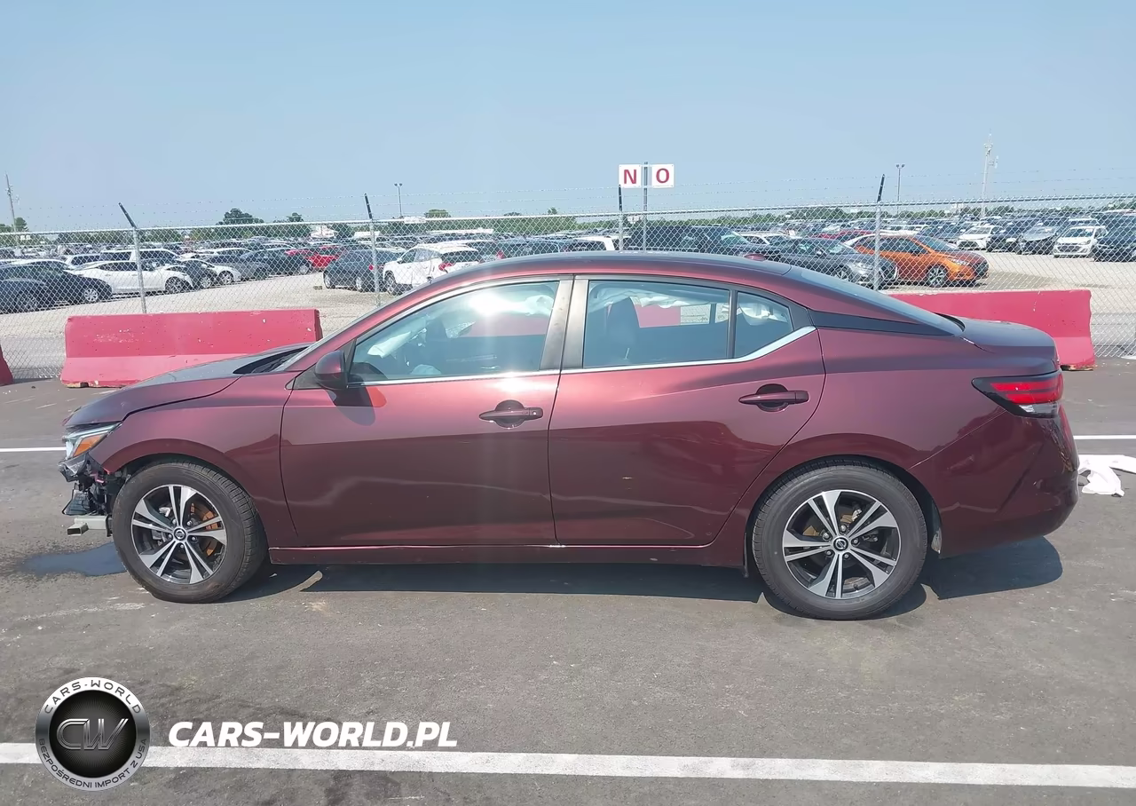 2022 Nissan Sentra Sv Xtronic Cvt VIN:3N1AB8CV7NY301028 - 13