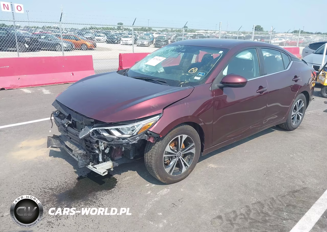 2022 Nissan Sentra Sv Xtronic Cvt VIN:3N1AB8CV7NY301028 - 2